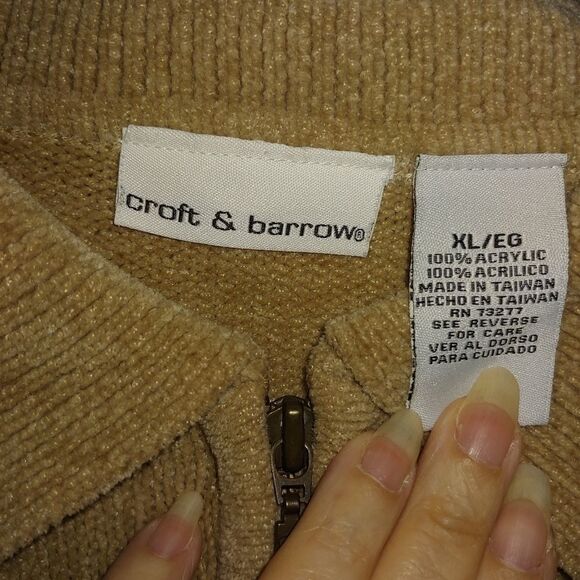 Croft and Barrow soft sweater jacket - Picture 2 of 2